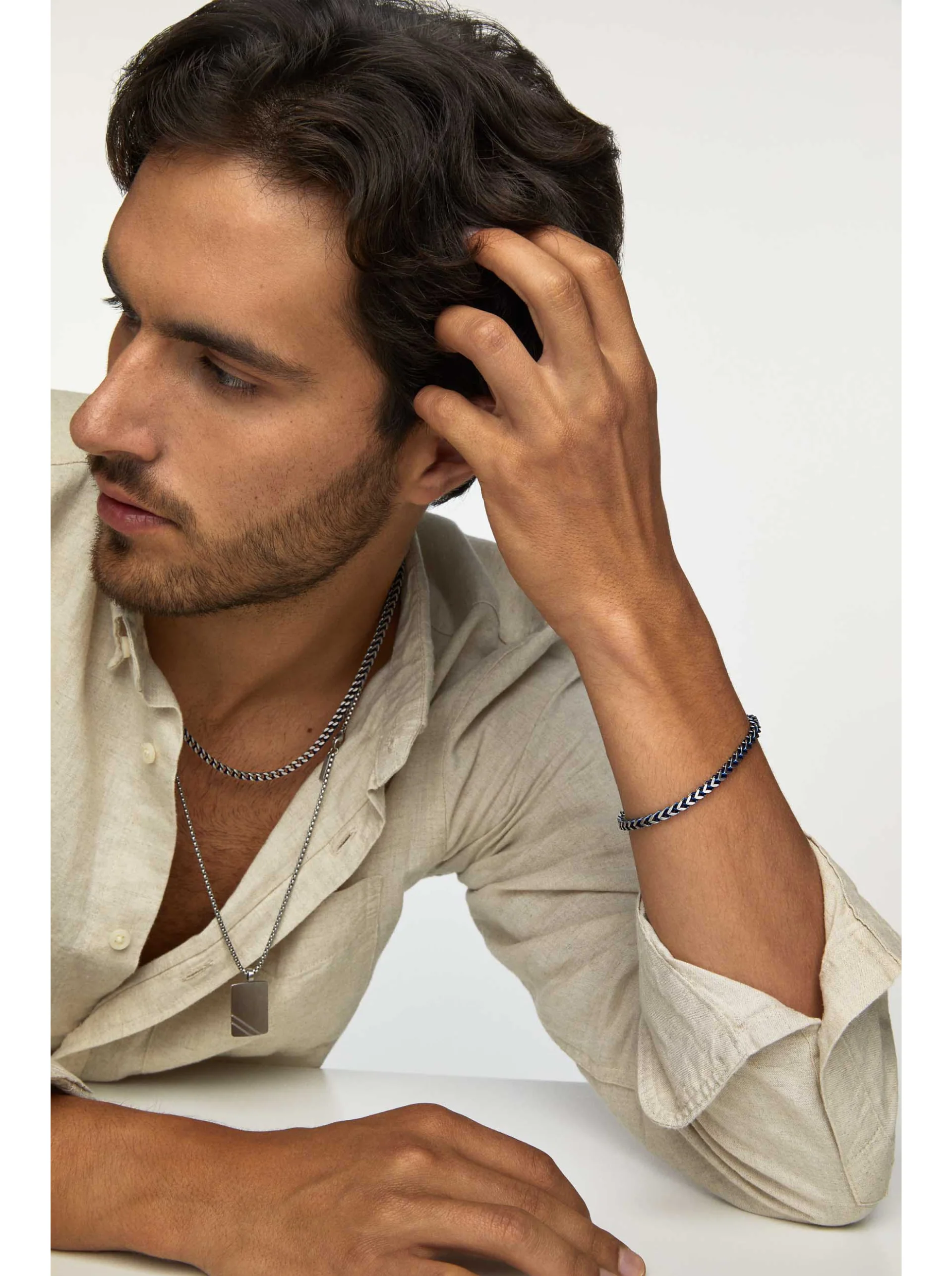 Colar 2 em 1 One Men Shimmer - Image 3