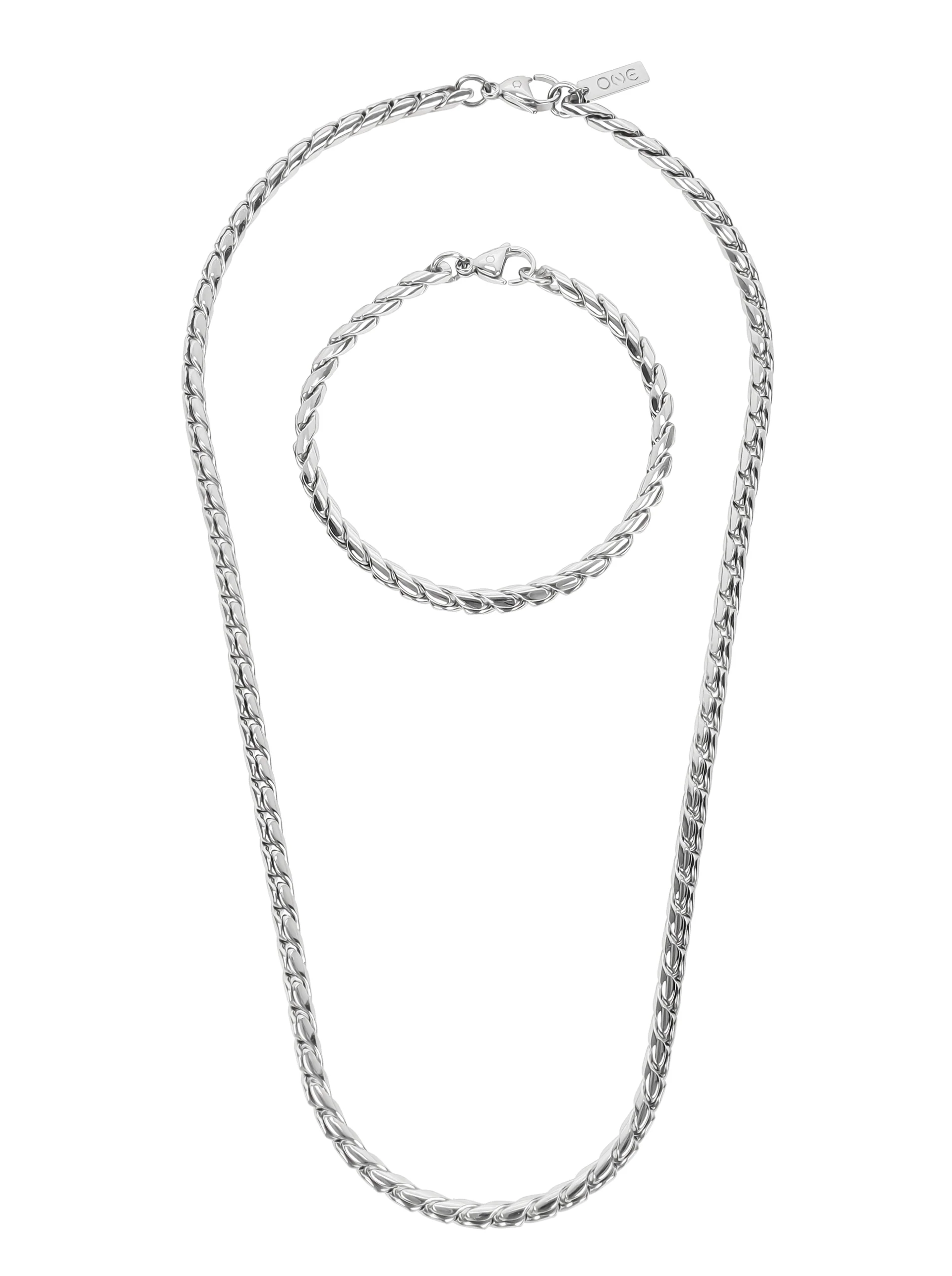 Colar 2 em 1 One Men Timeless Steel - Image 4