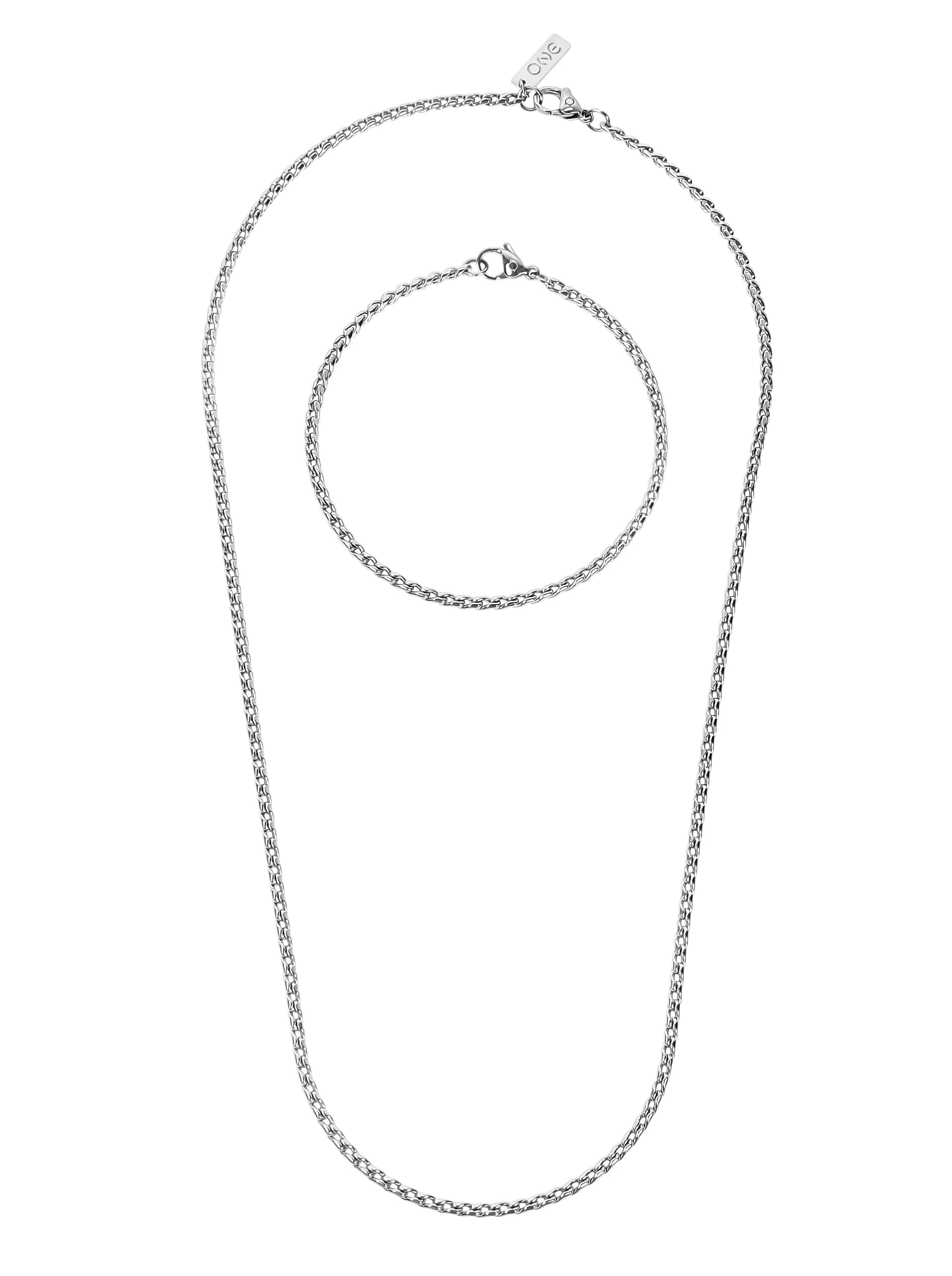 Colar 2 em 1 One Men Fine Steel - Image 3