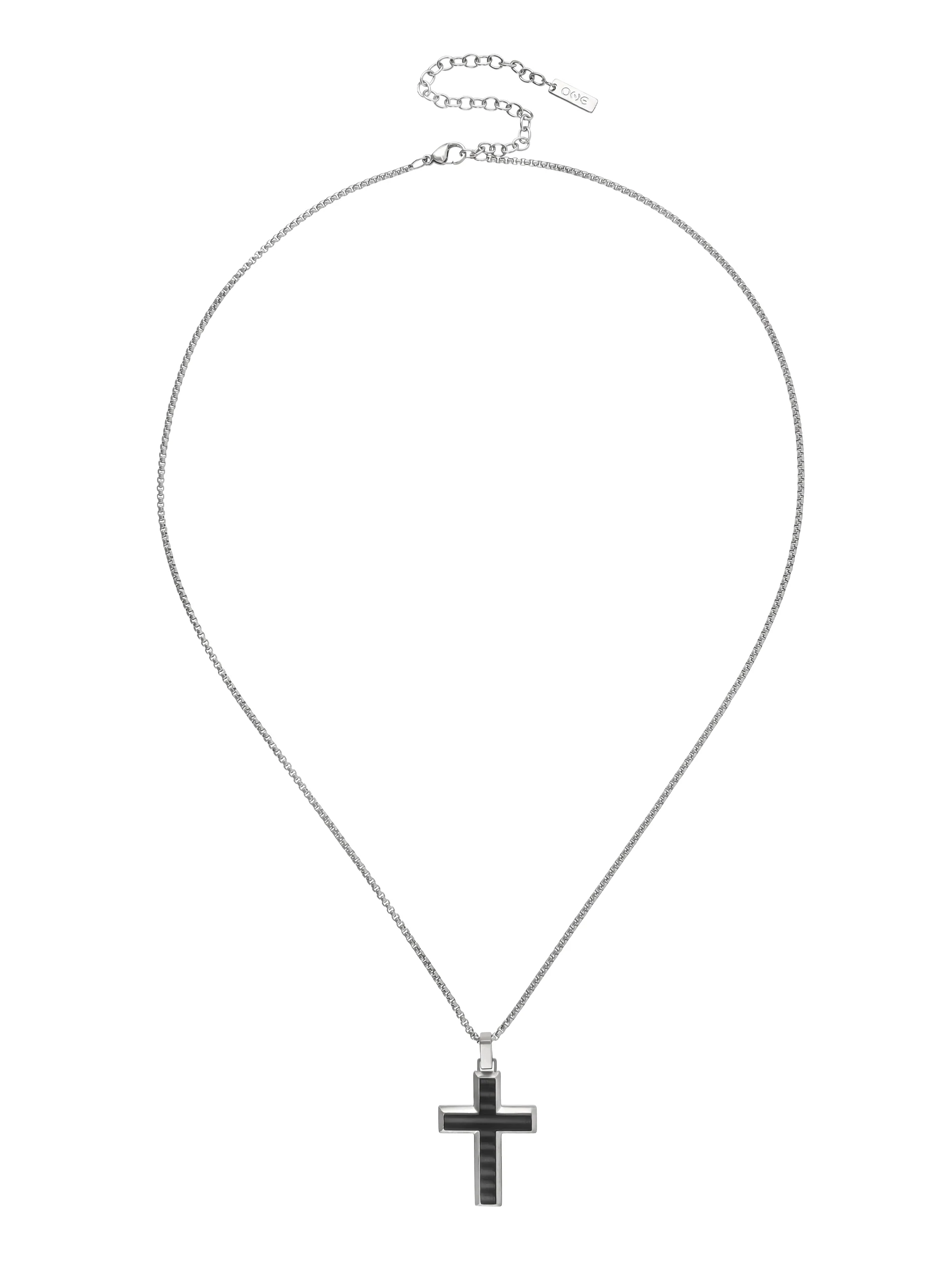 Colar One Men Onyx Steel - Image 3