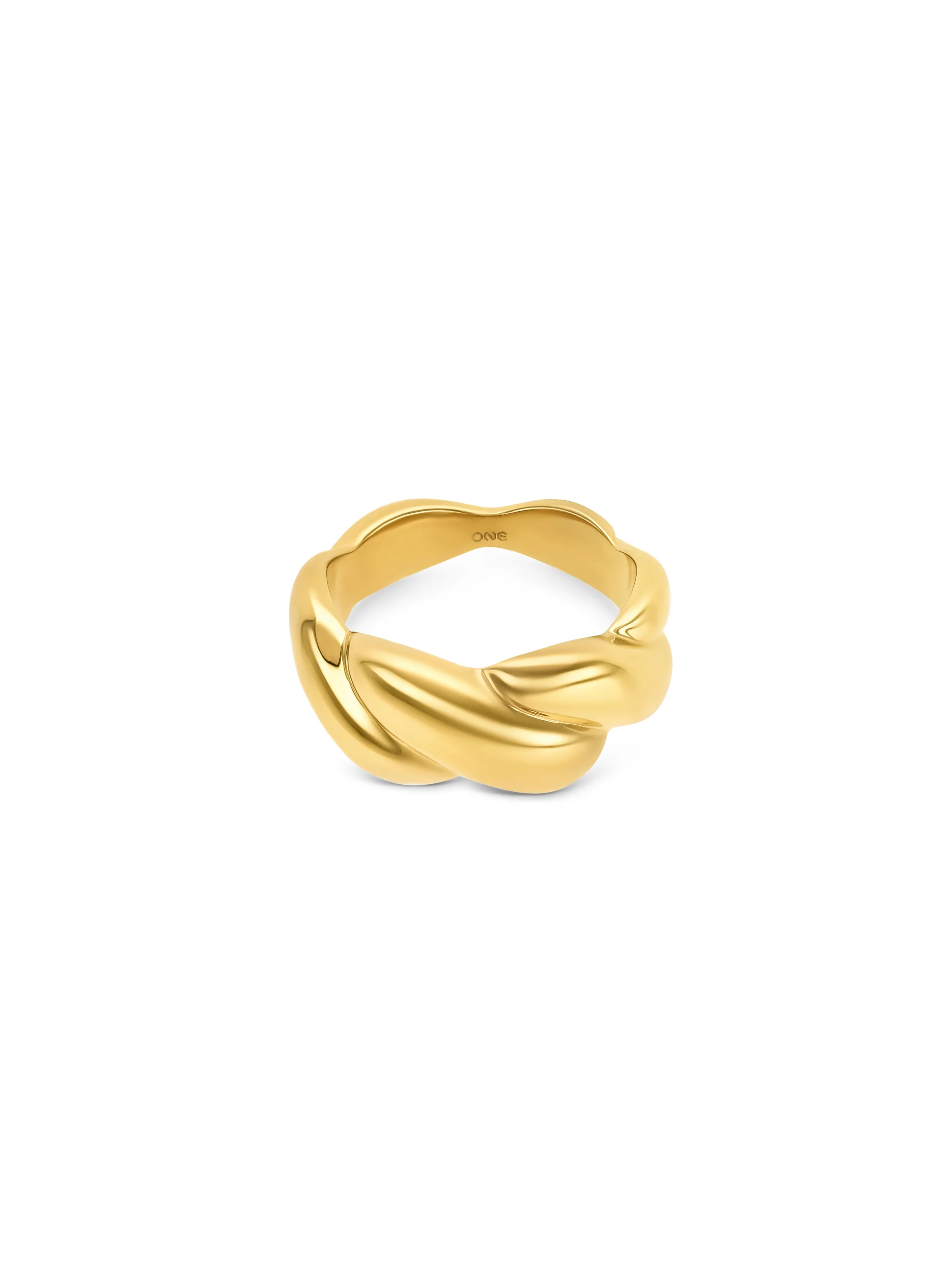 Anel One Bold 09 Gold - Image 3