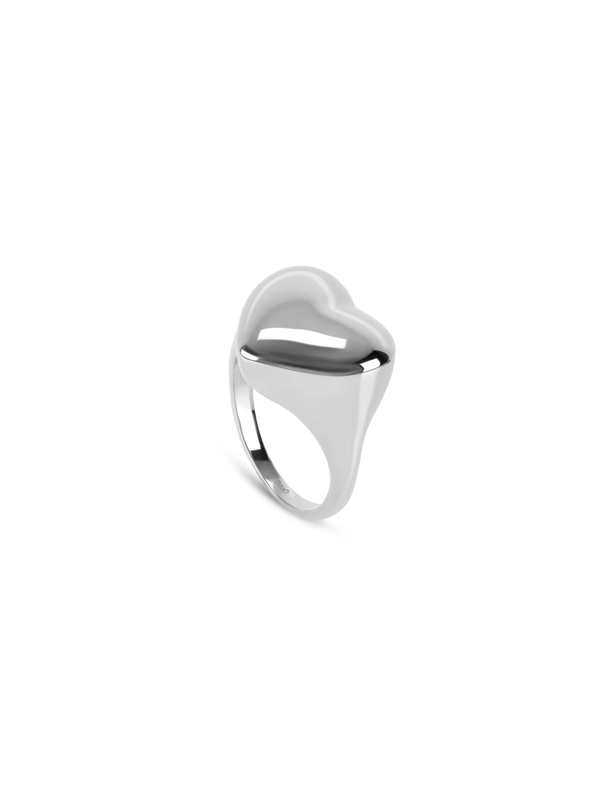 Anel One Crazy Heart Big Silver - Image 4
