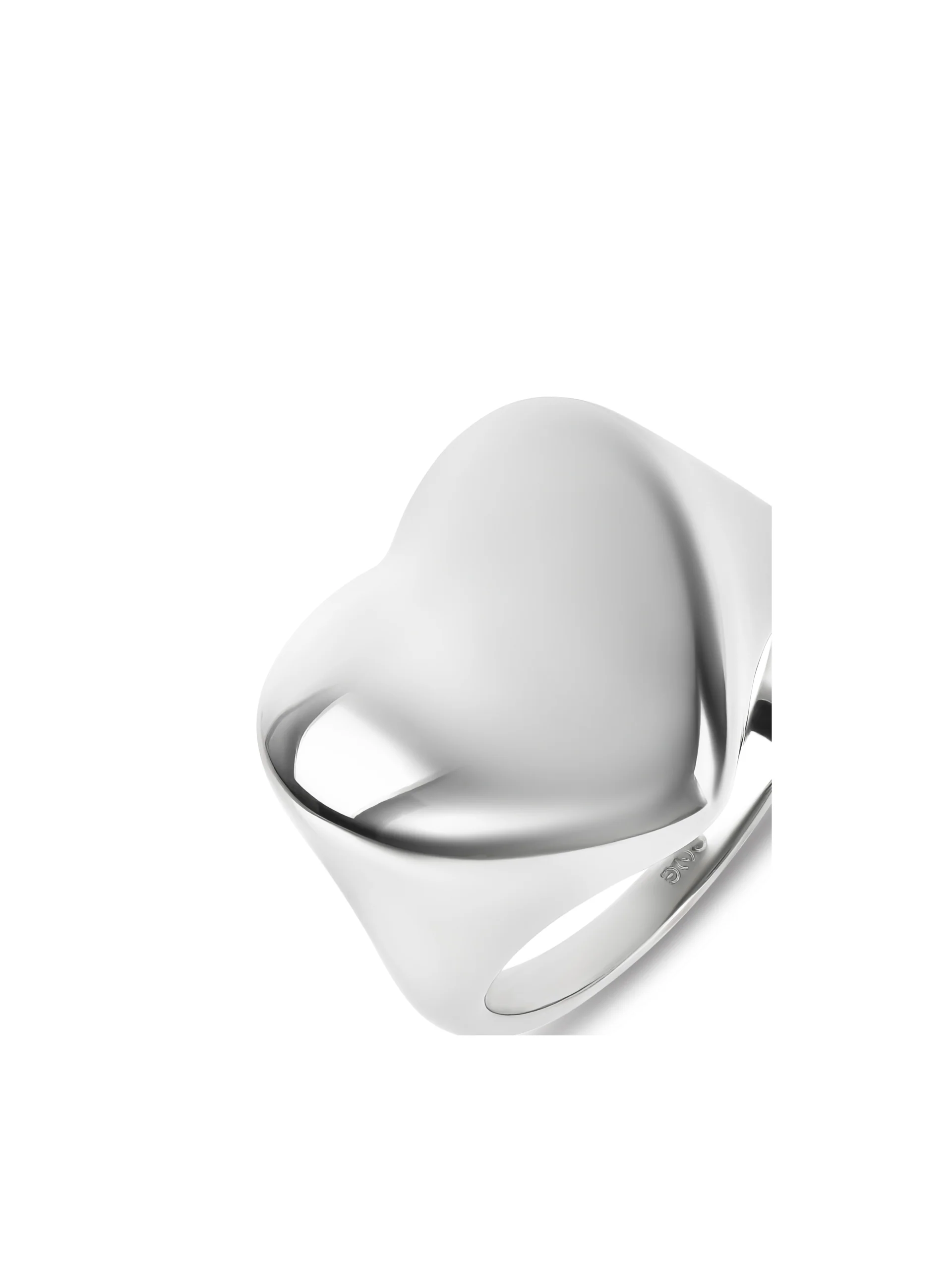 Anel One Crazy Heart Big Silver - Image 5