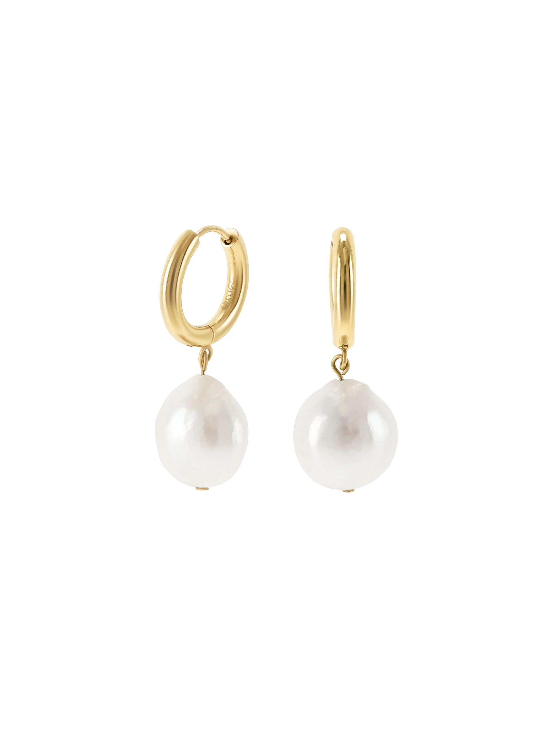 Brincos One Pearly Hoops - Image 4