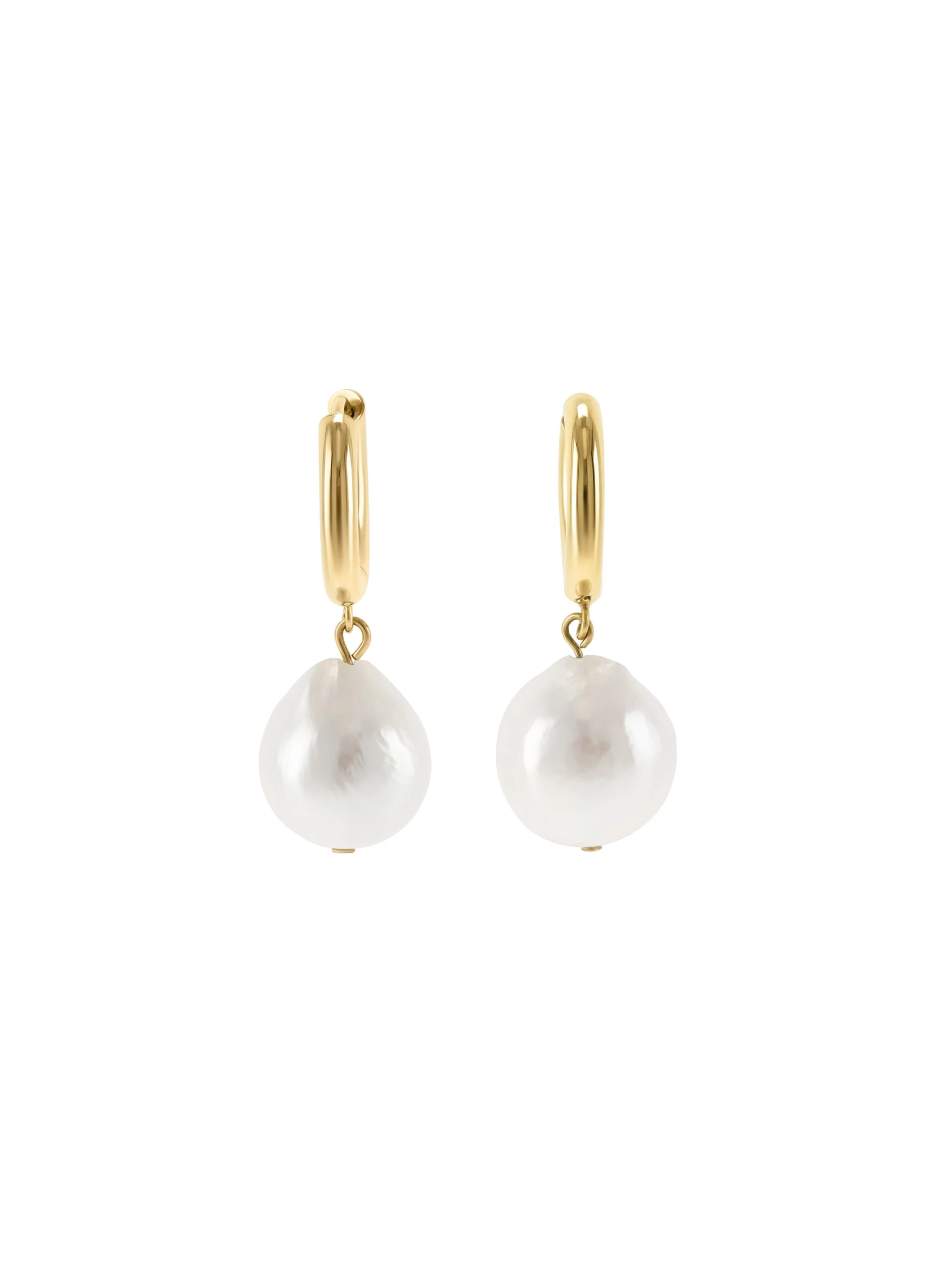 Brincos One Pearly Hoops - Image 5