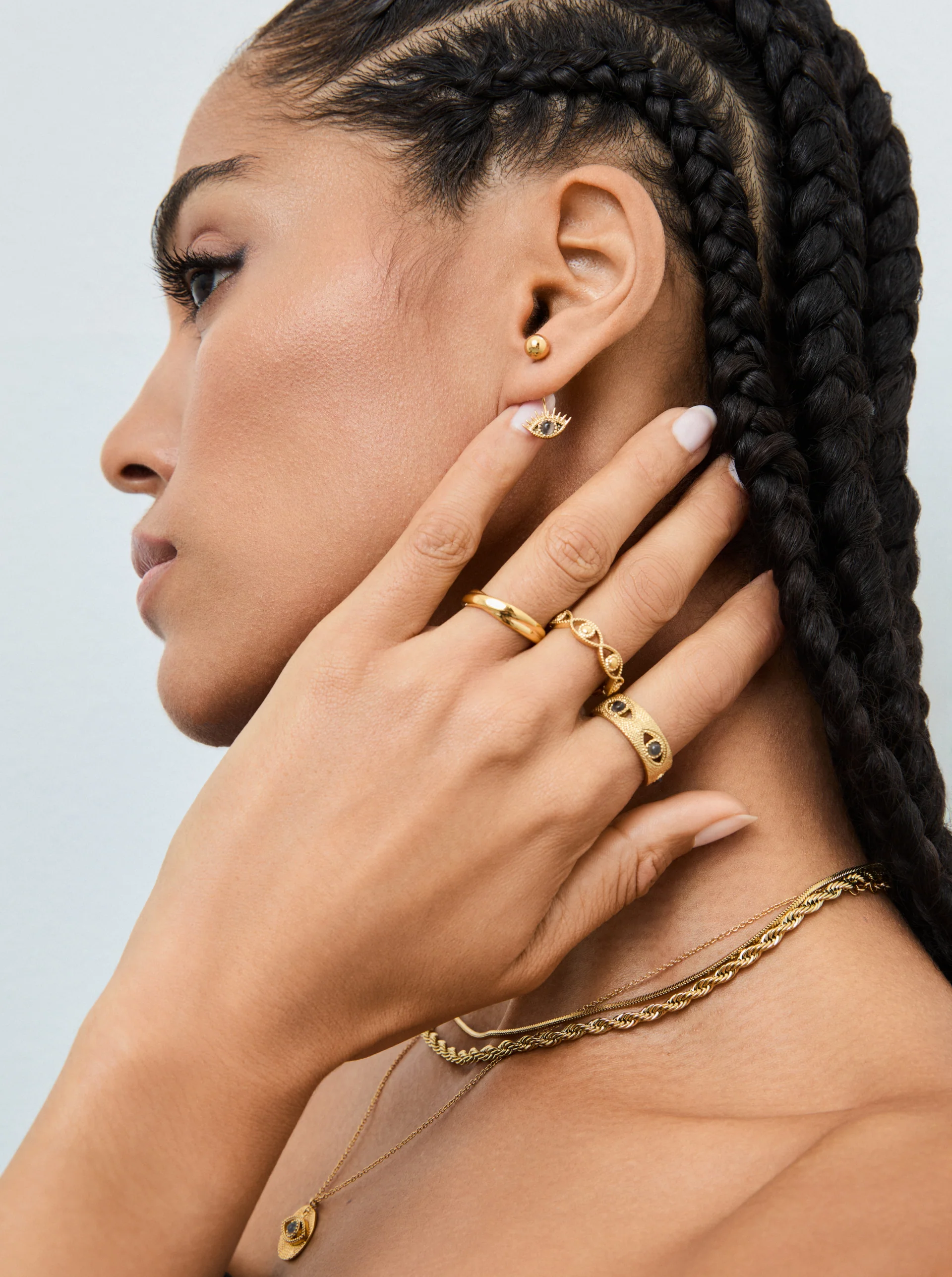 Anel One Evil Eye Gold - Image 2