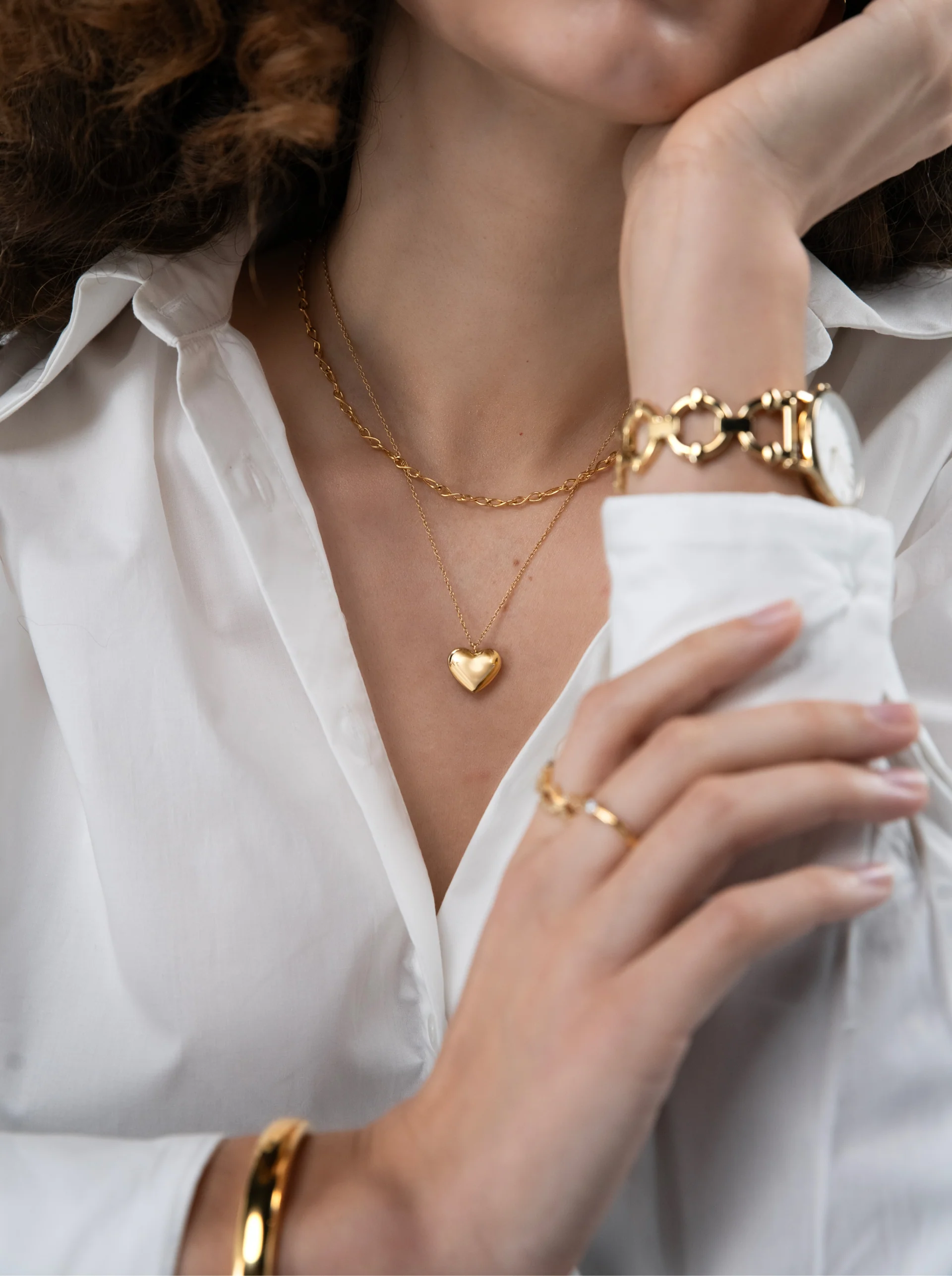 Colar One Infinity Enlace Gold - Image 3