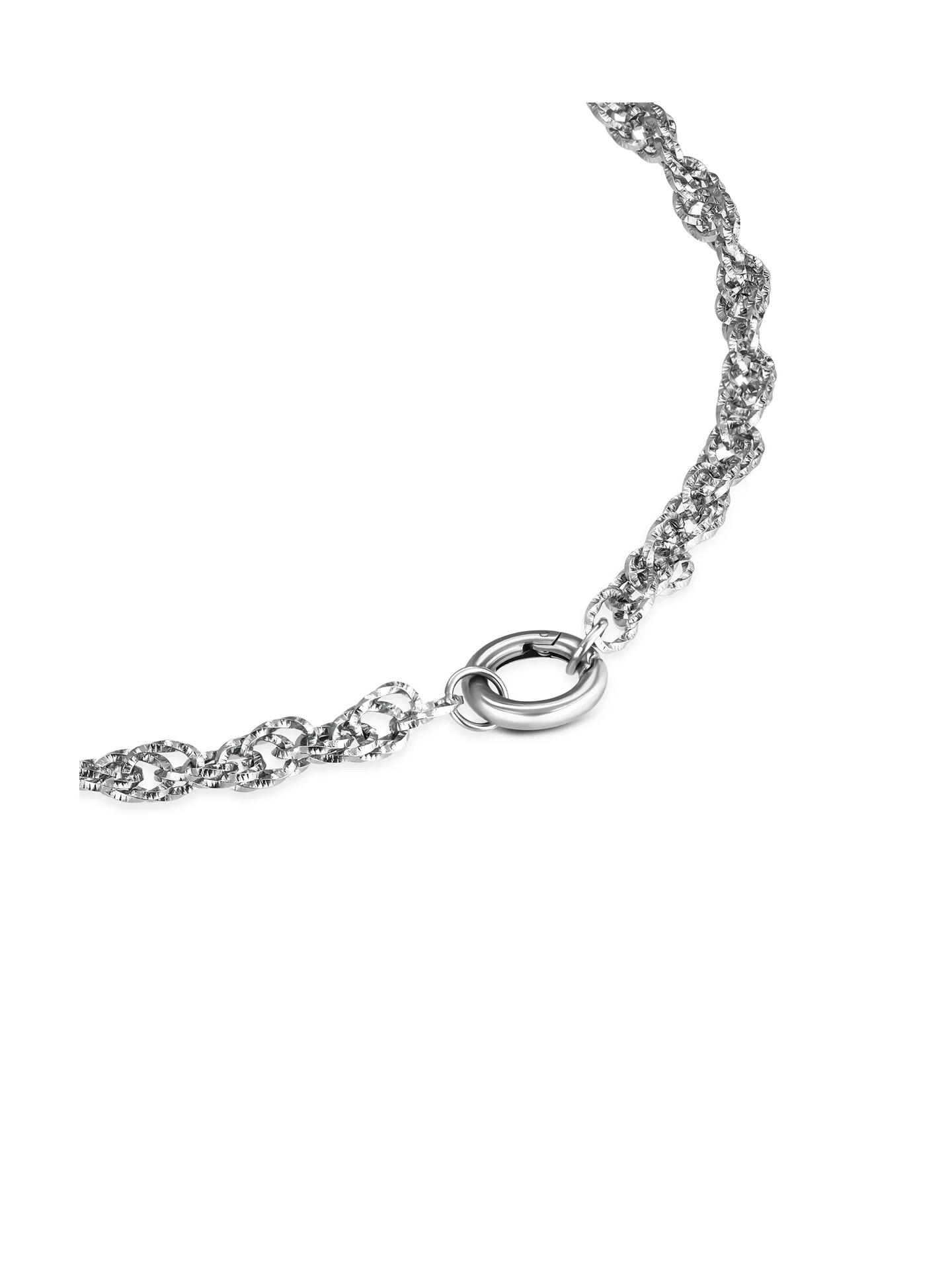 Colar One Master Union Double Silver - Image 3