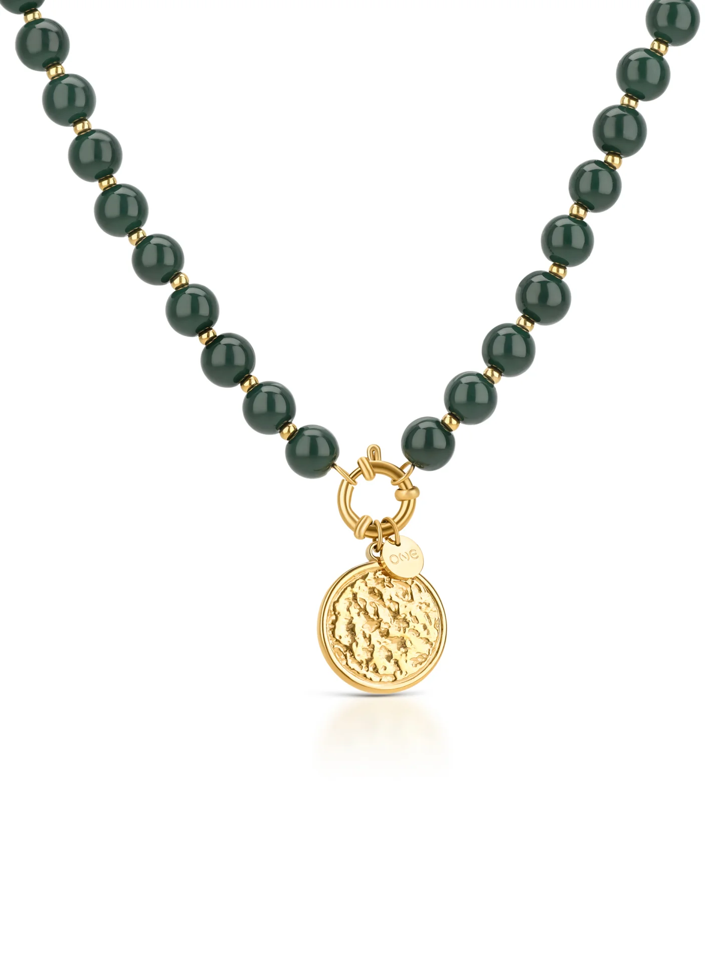 Colar One Neckmess Carmela Deep Green