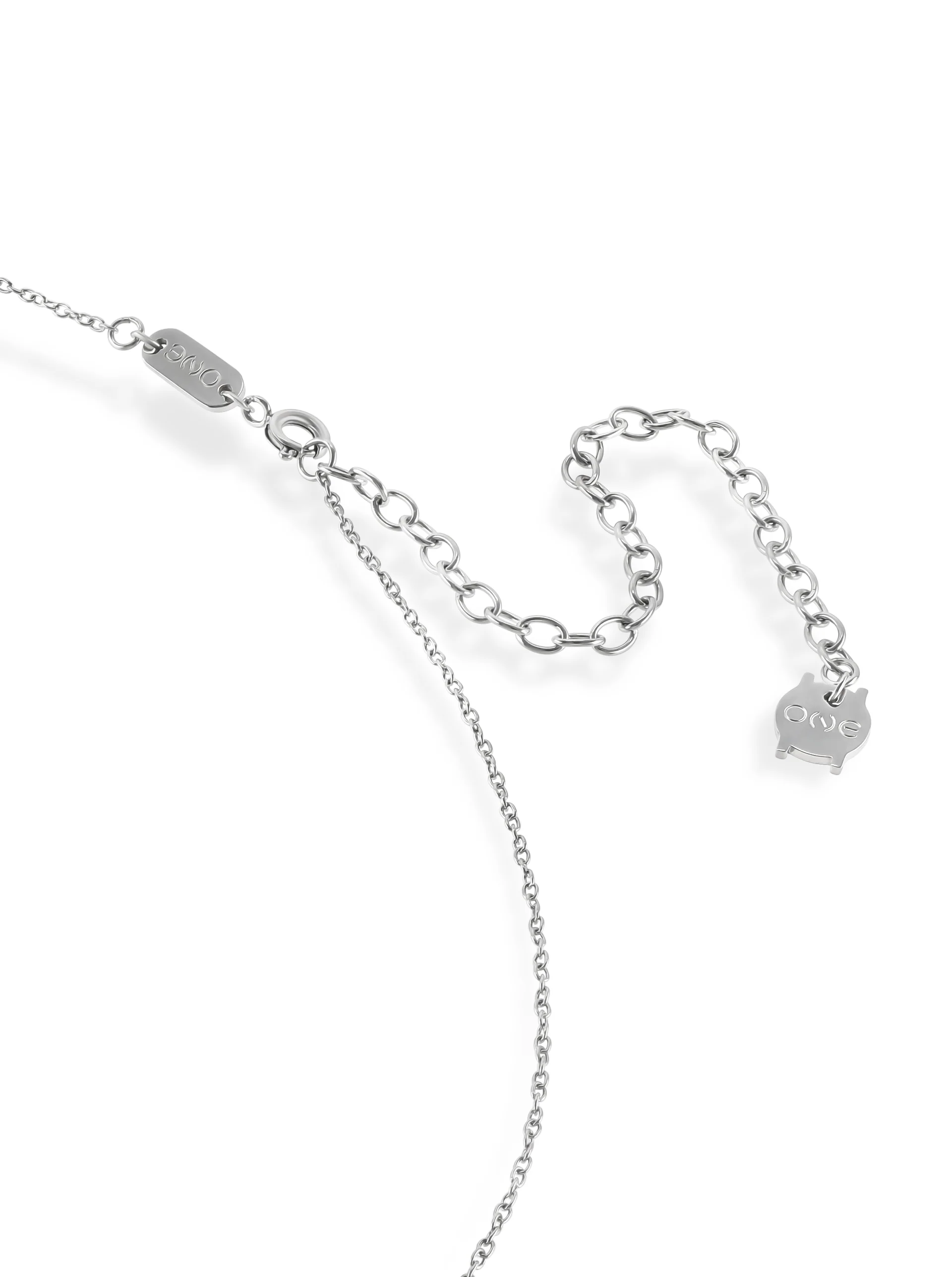 Colar One Neckmess Heart Silver - Image 5