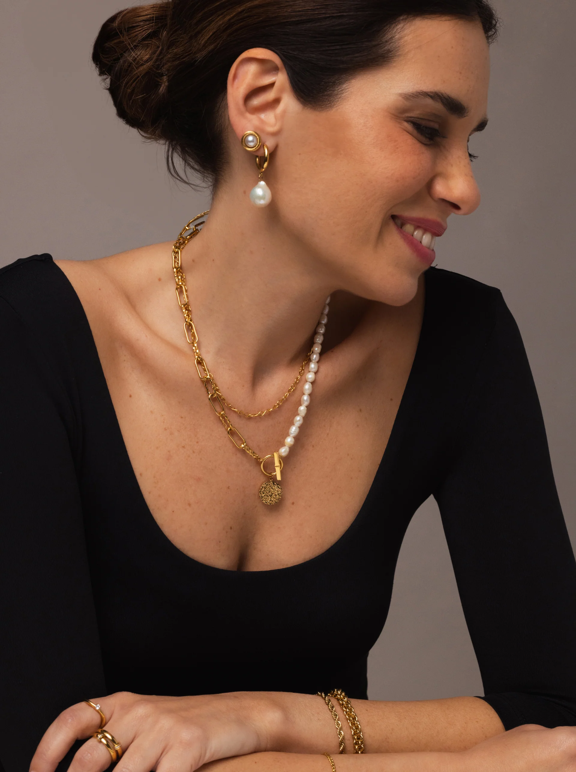 Colar One Neckmess Pearly - Image 3