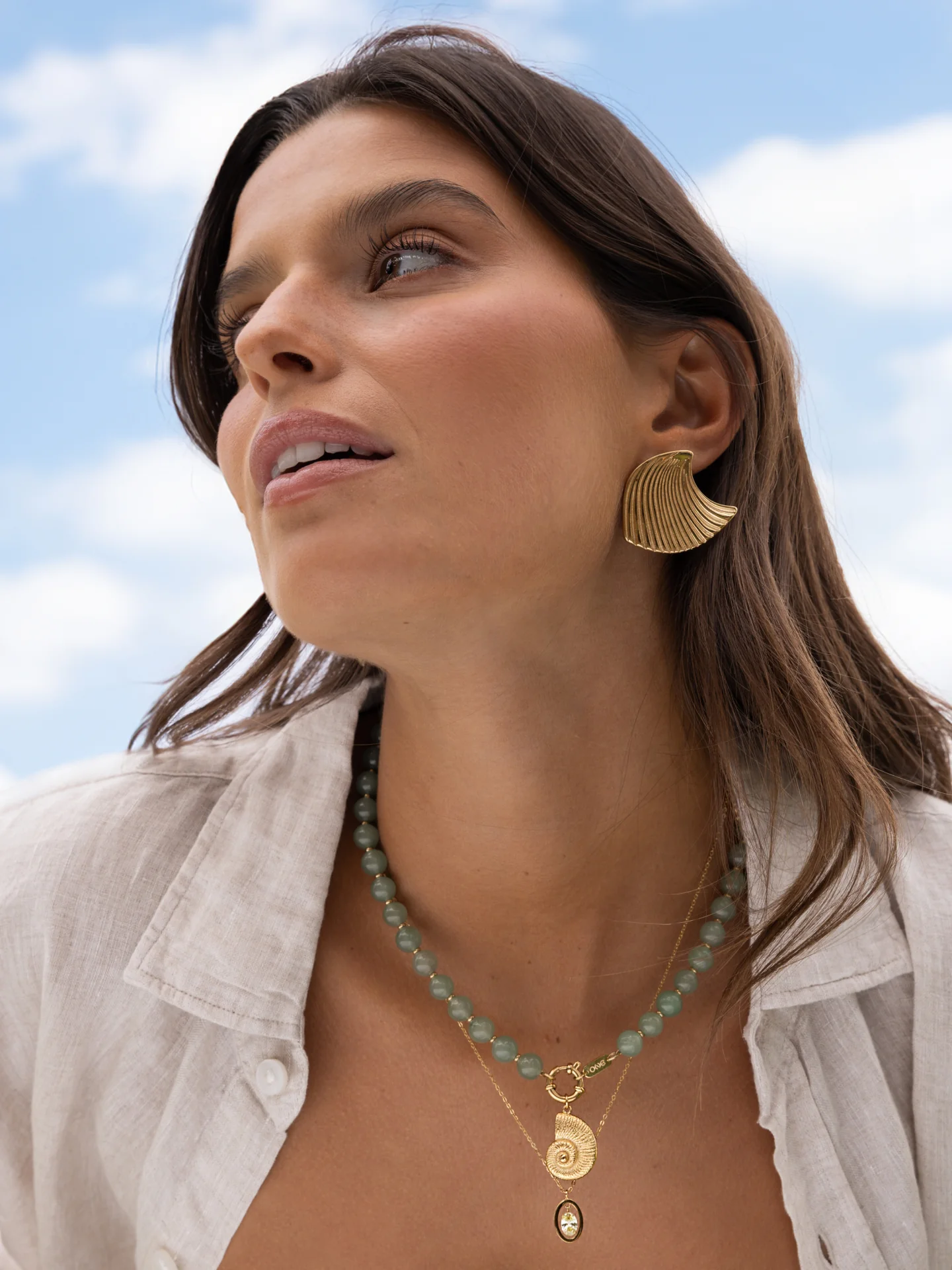 Colar One Neckmess Carmela Blue - Image 2