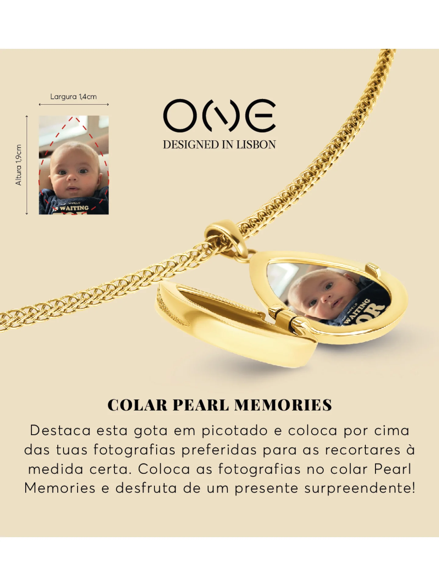 Colar Relicário One Pearl Memories - Image 7