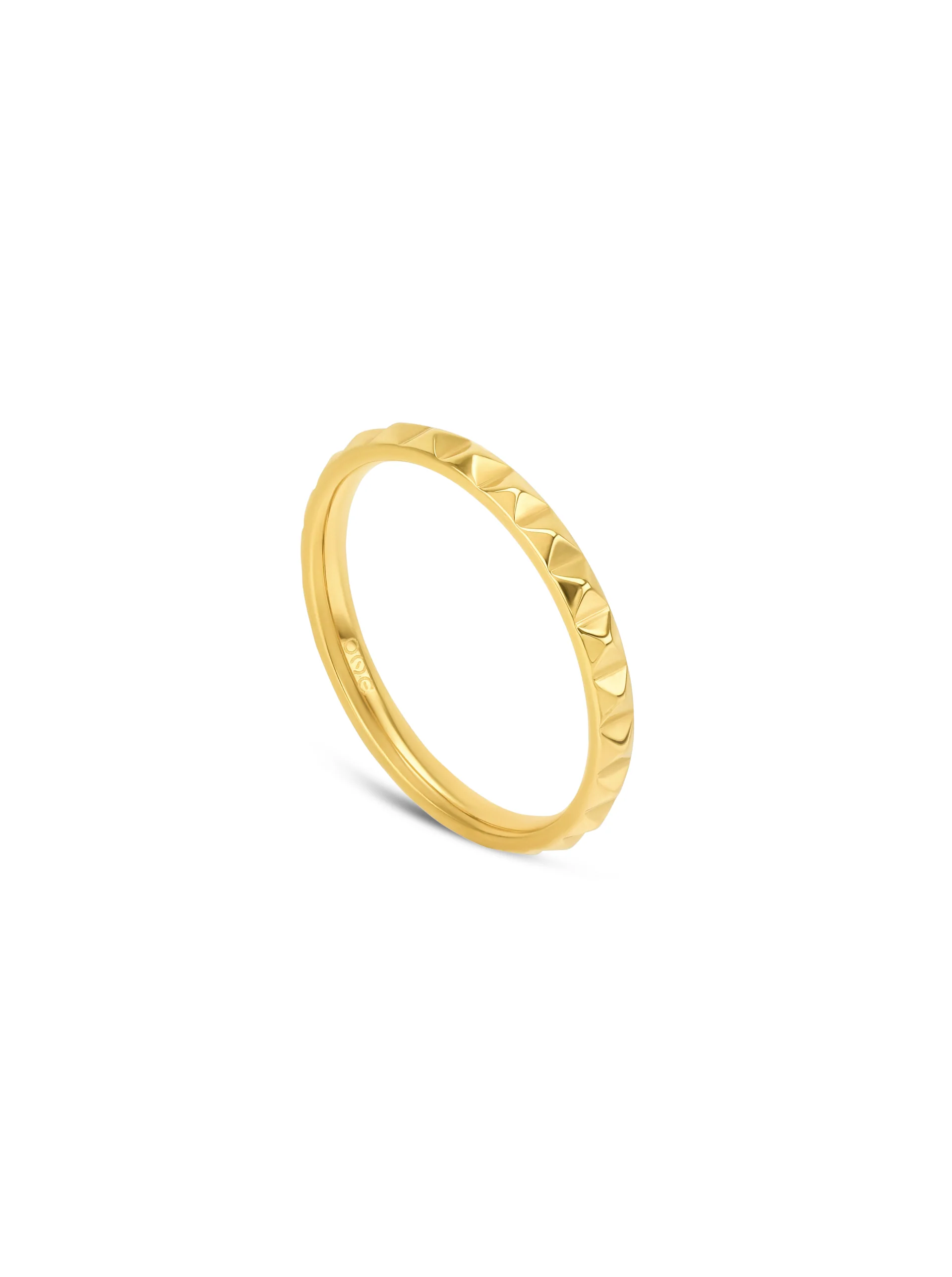 Anel One London 43 Gold