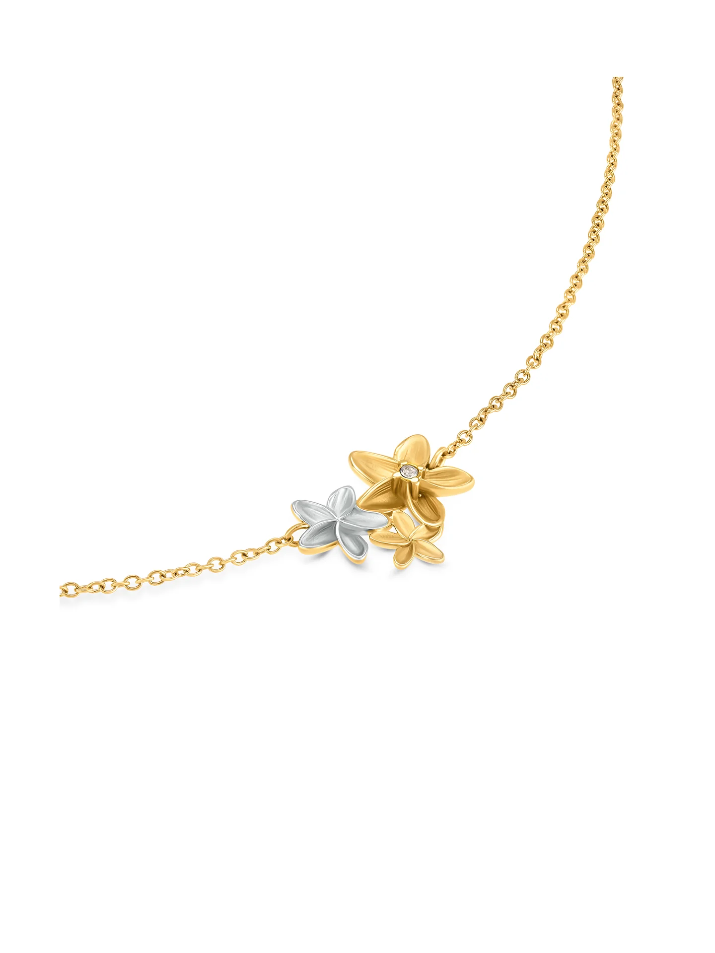Colar One Fleur Bicolor - Image 3