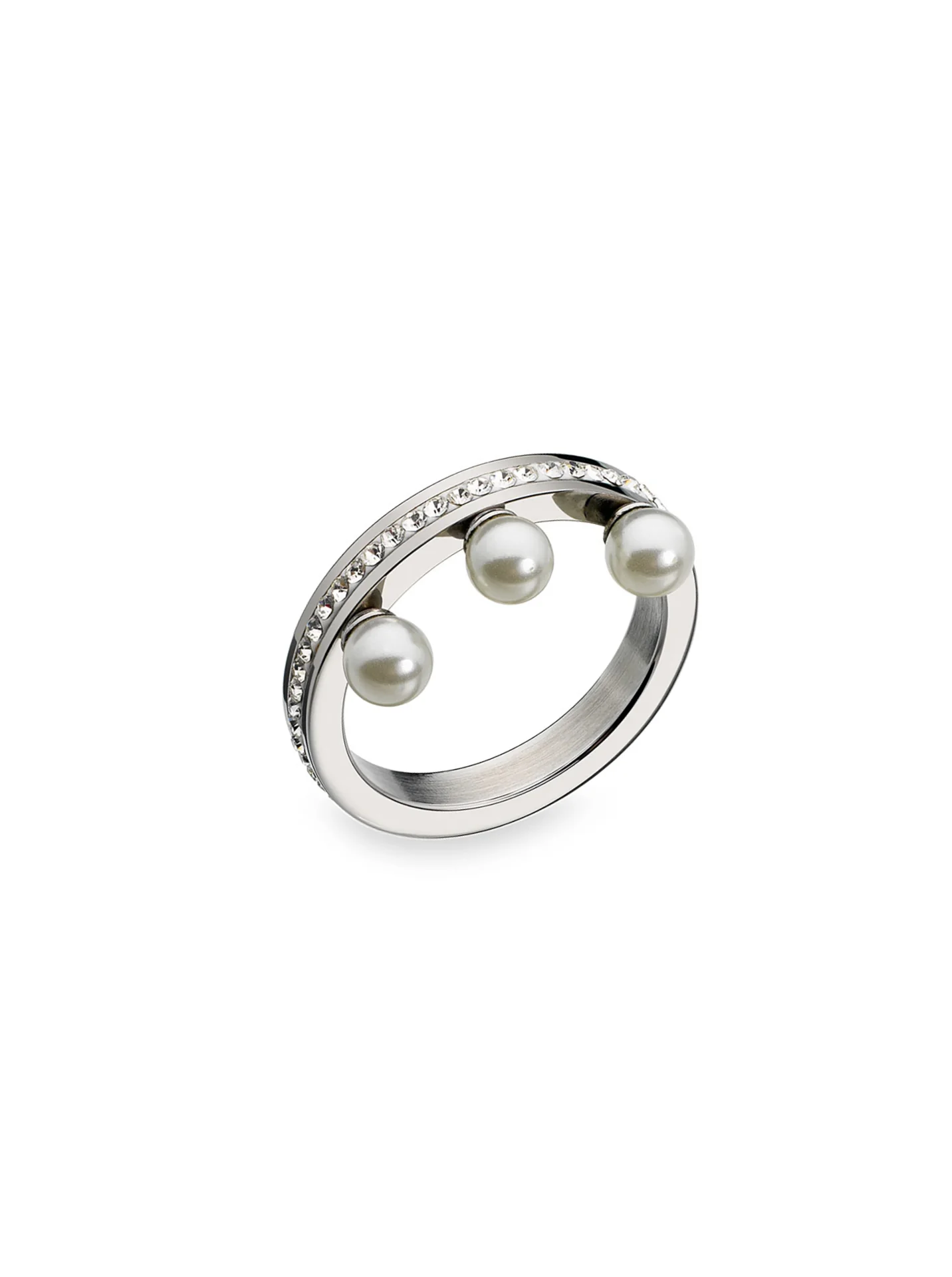 Anel One Pérola Silver