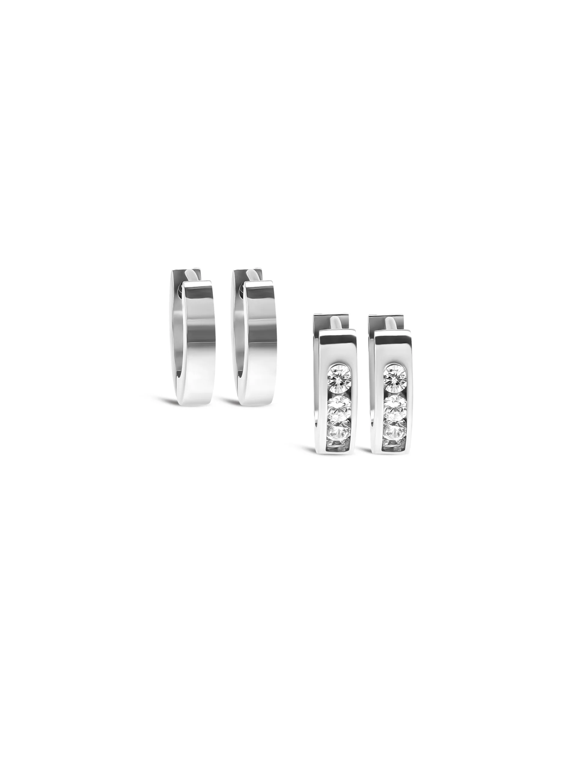 Set de Brincos One Shimmer Silver - Image 3