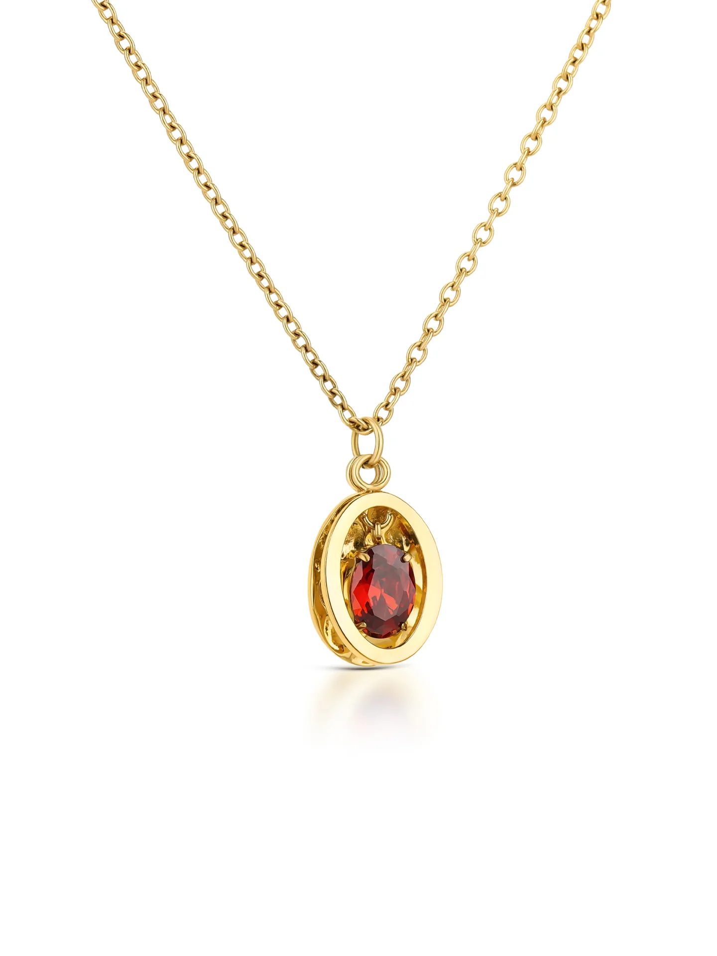 Set Colar & Brincos One Birthstone Janeiro - Image 3