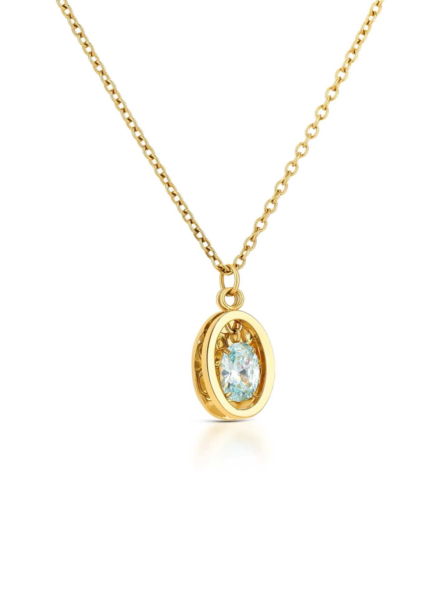 Set Colar & Brincos One Birthstone Março - Image 3