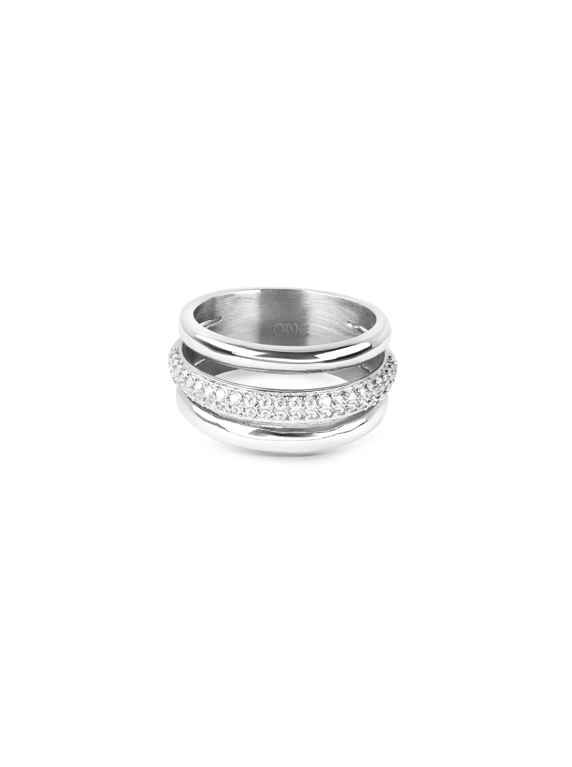 Anel One Silver Frost Crystal - Image 4