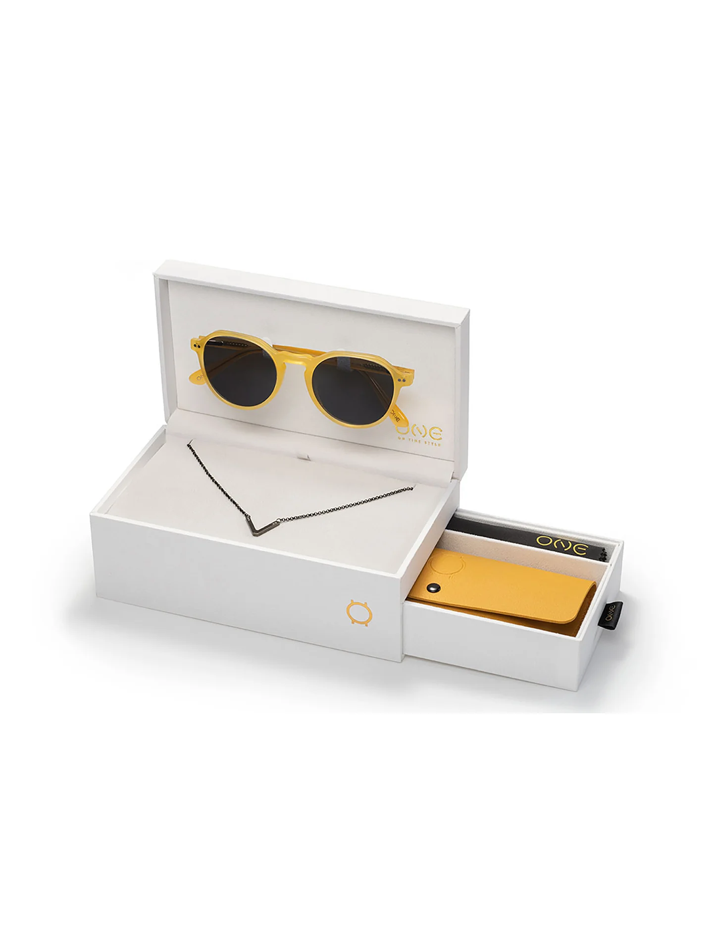 Box Óculos de Sol One Active Amarelo - Image 8
