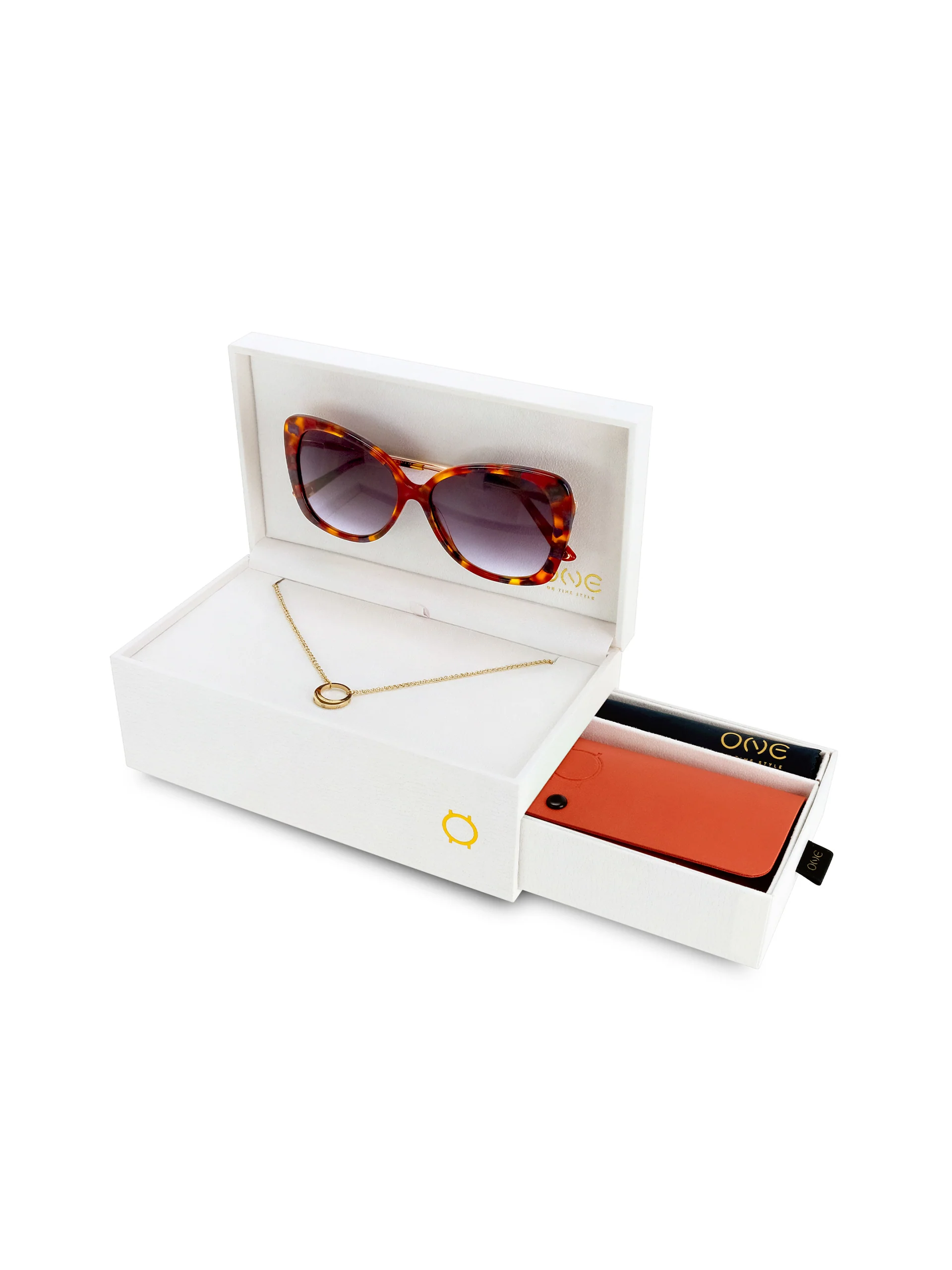 Box Óculos de Sol One Preppy Box Castanho - Image 6