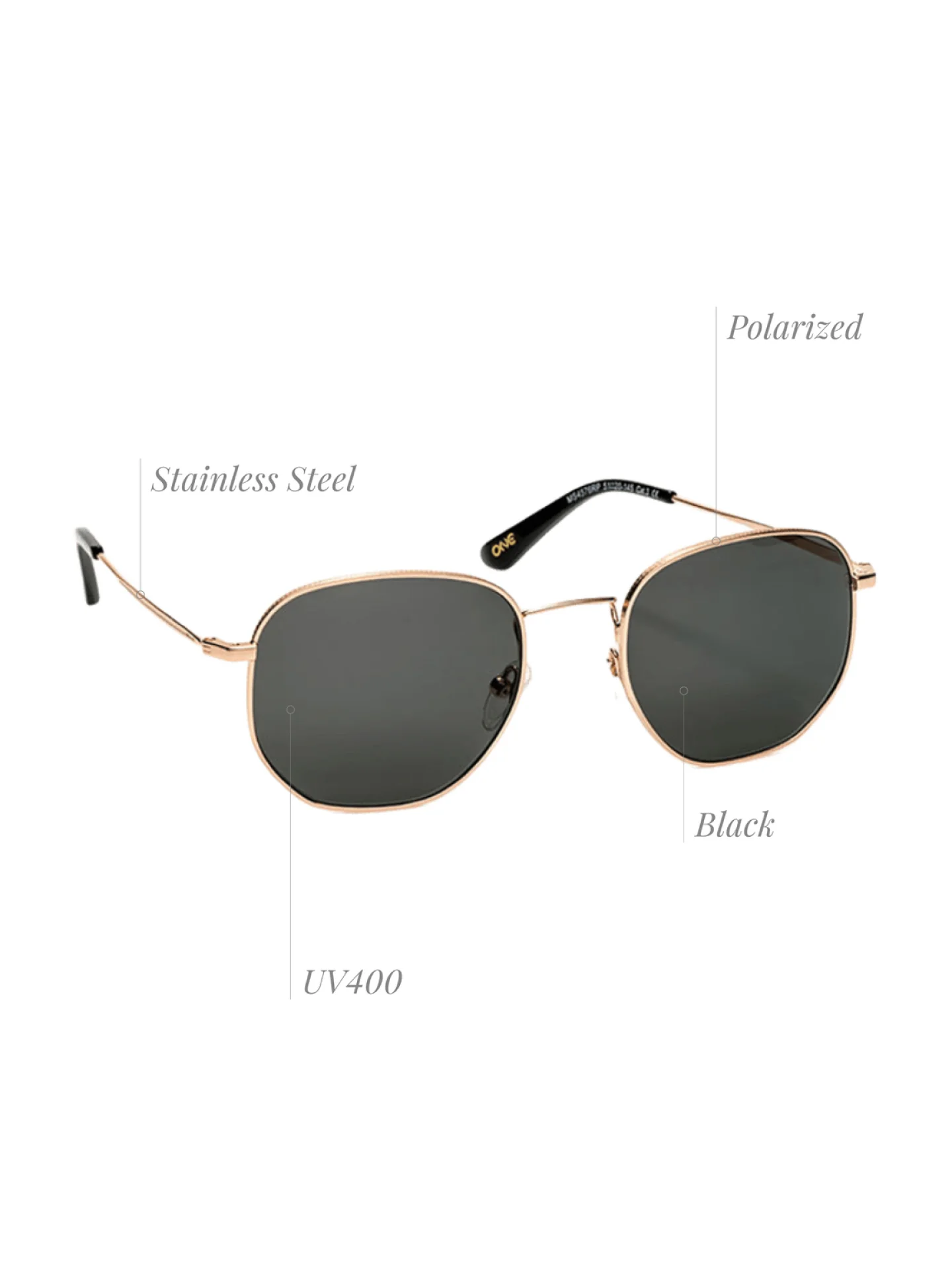 Óculos de Sol One Visionary Rosegold - Image 4