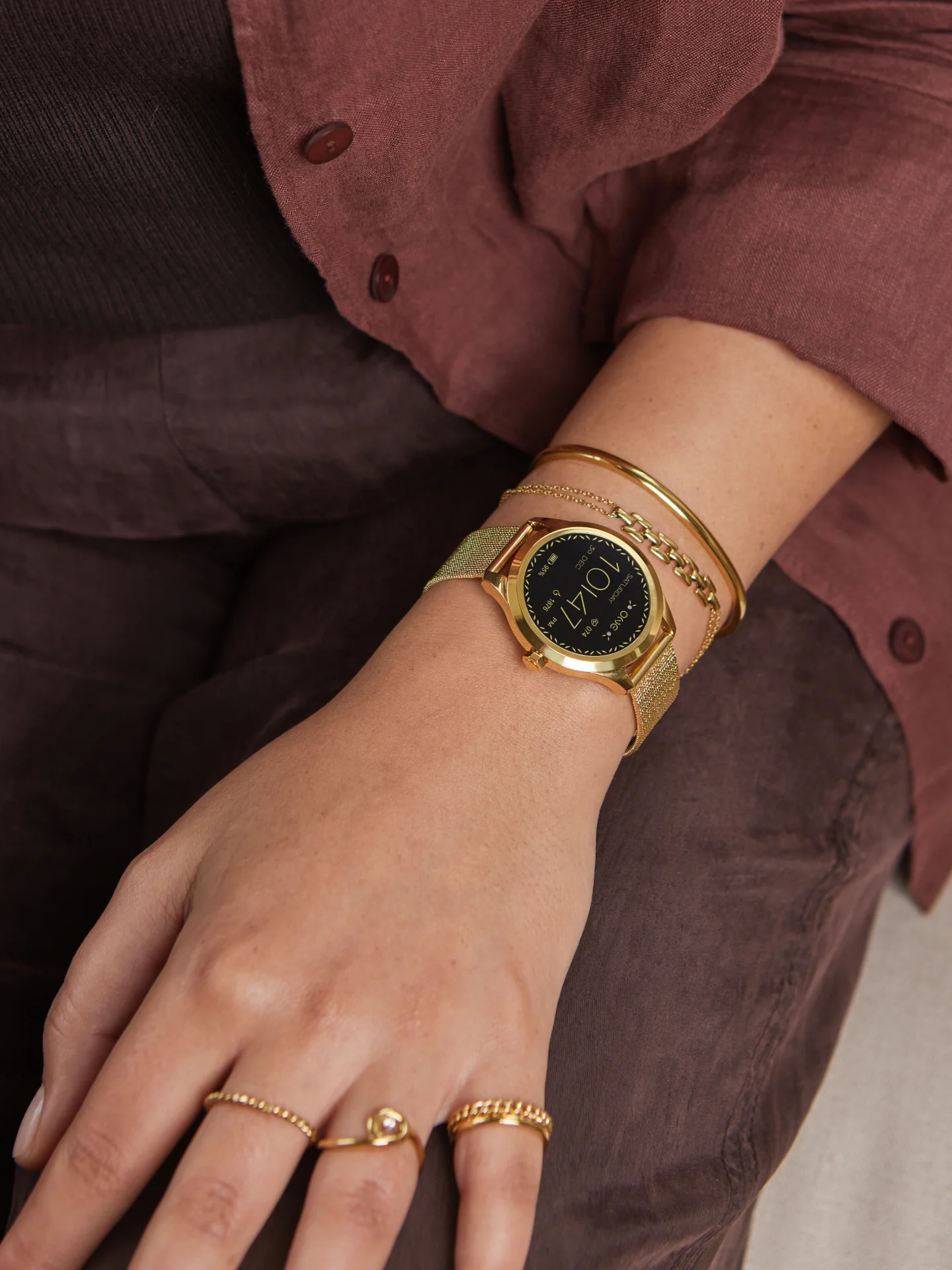 Smartwatch One Mini Gold - Image 3