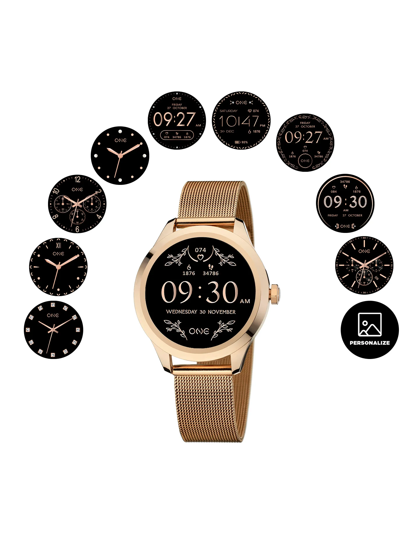 Smartwatch One Mini Rosegold - Image 4