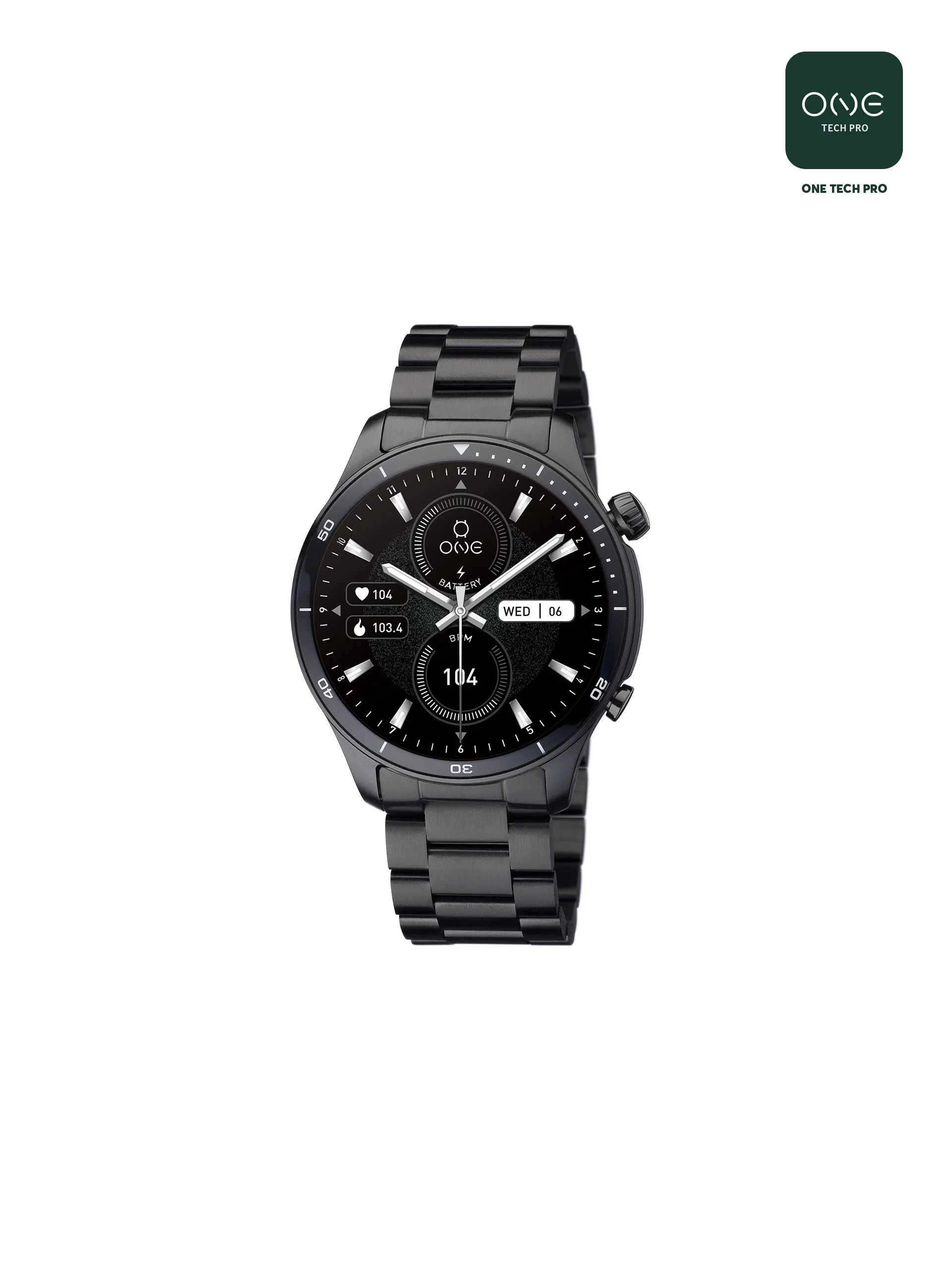 Smartwatch One Men AlphaCall Black - Image 7