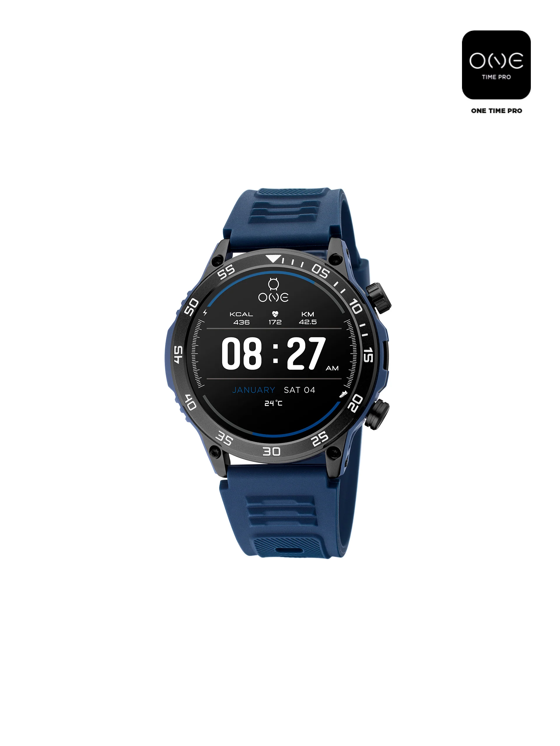 Smartwatch One Men SportyCall Blue - Image 7
