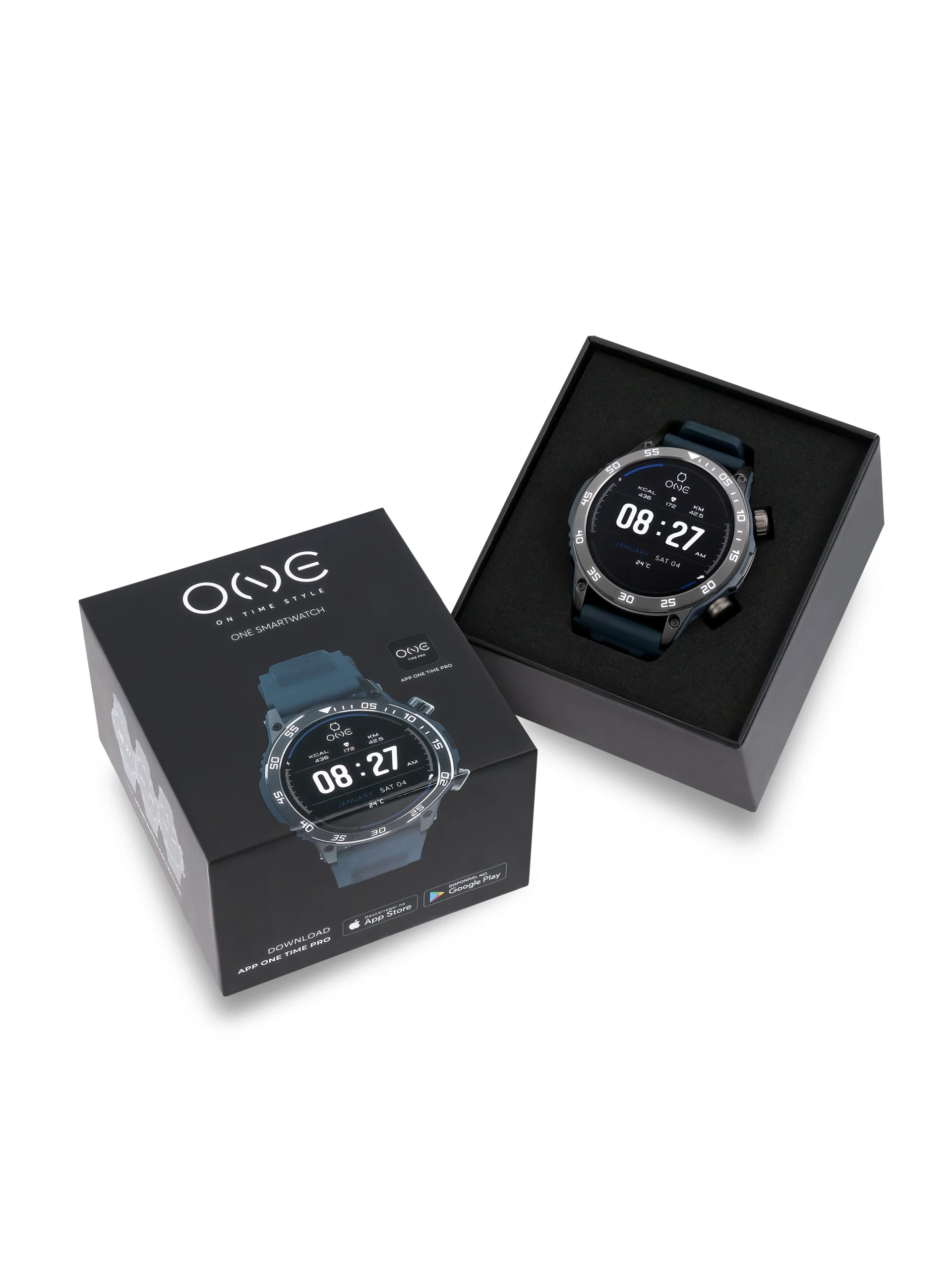 Smartwatch One Men SportyCall Blue - Image 8