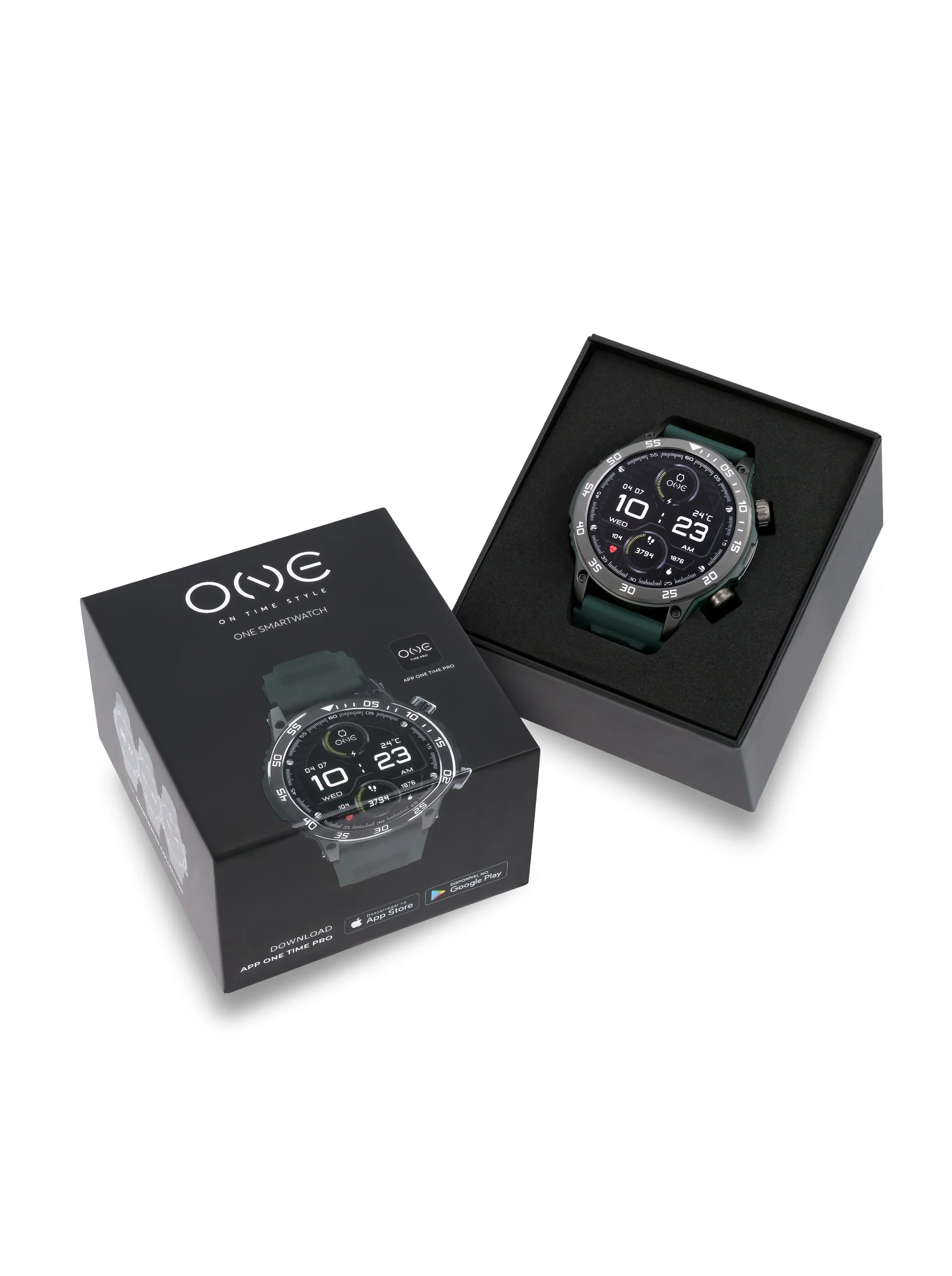 Smartwatch One Men SportyCall Green - Image 8