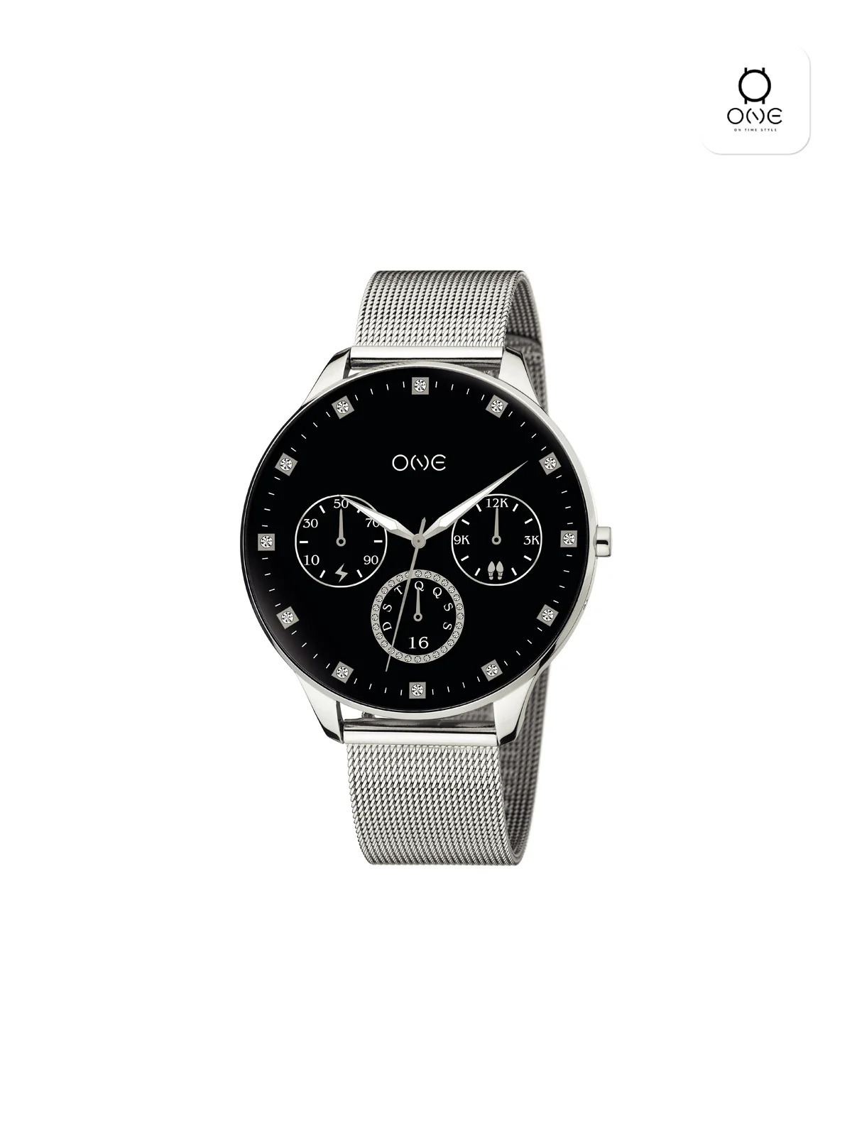 Smartwatch One Slim Silver Mesh - Image 5
