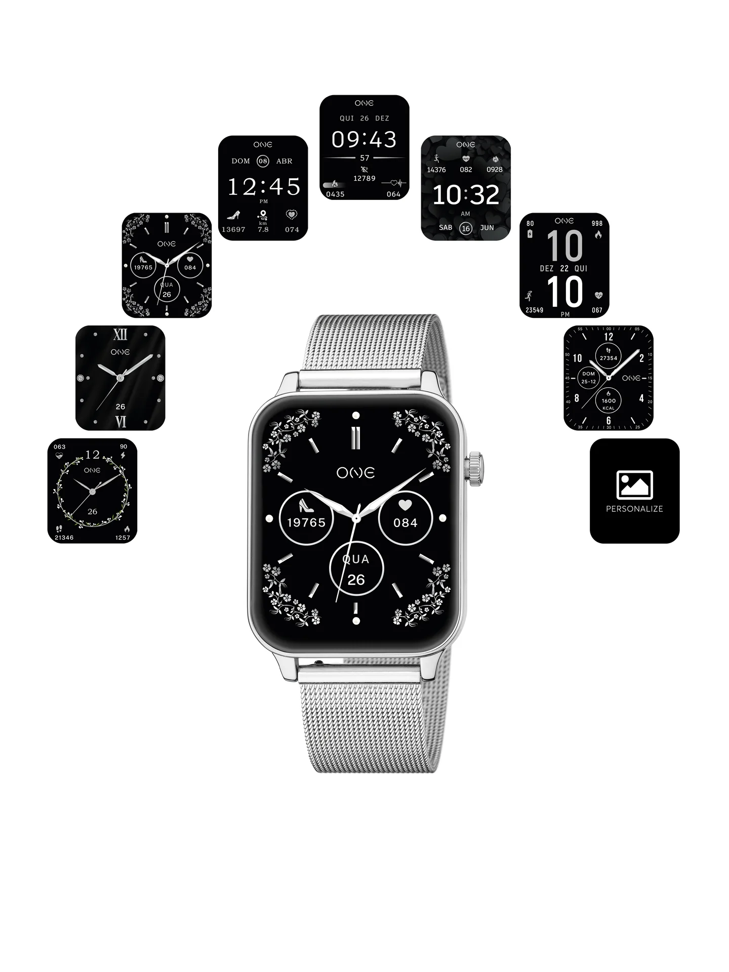 Smartwatch One Frame Silver - Image 3