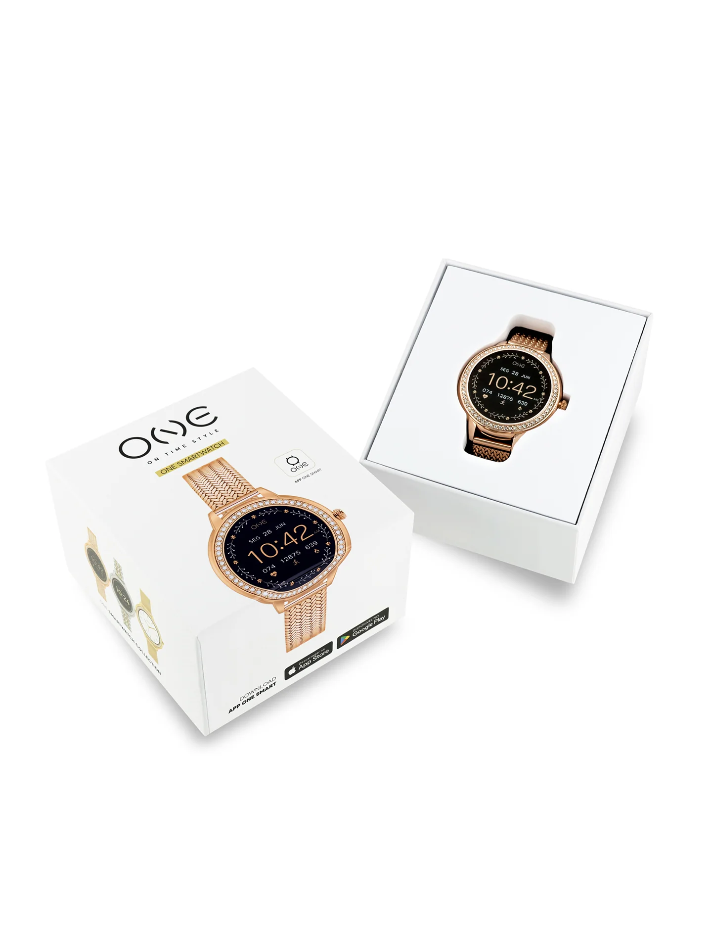 Smartwatch One Mini Spark Rosegold - Image 8